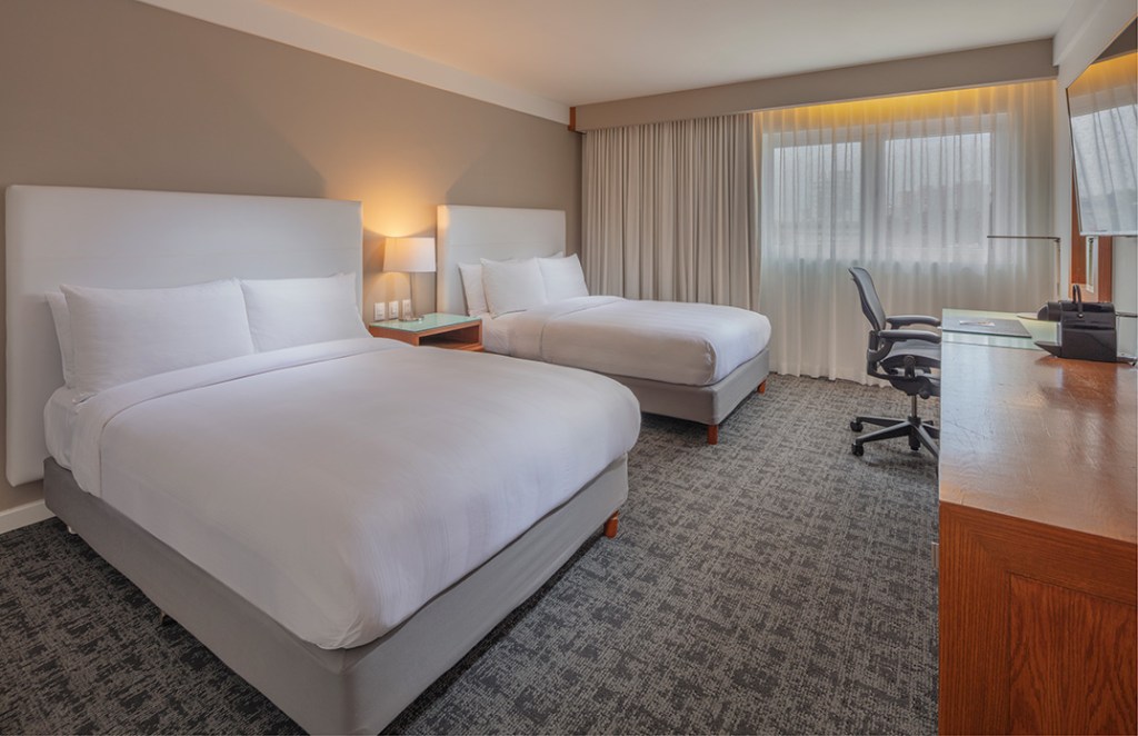 Alojamiento en Puebla con habitación de dos camas