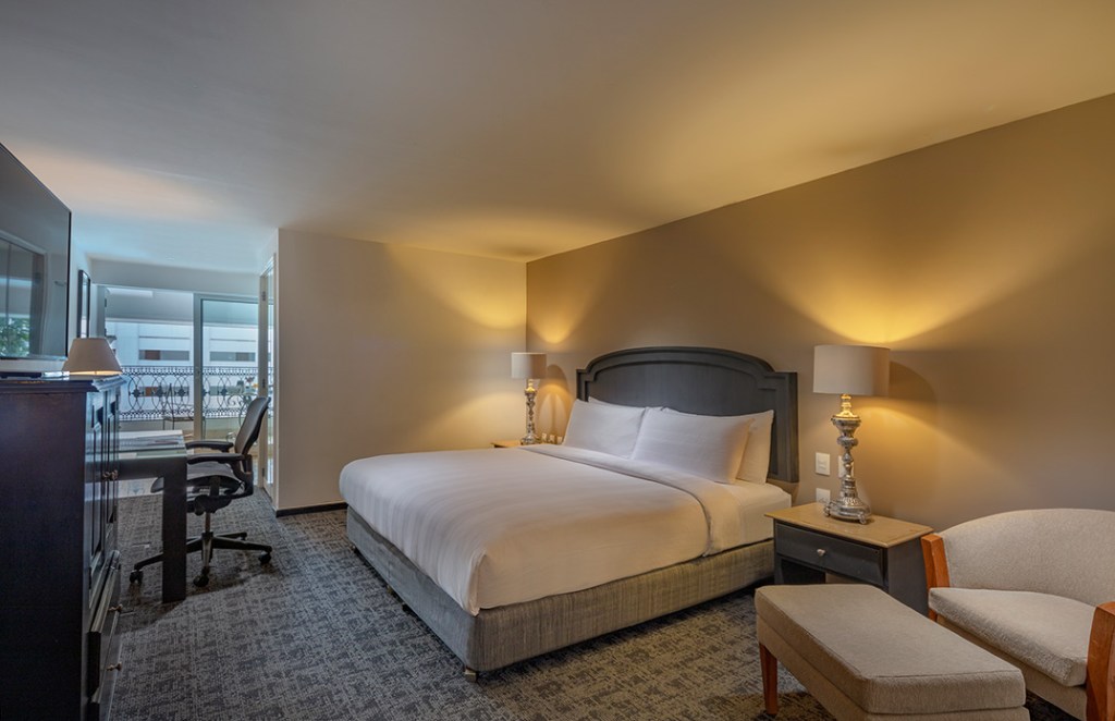 Habitación Premiun en hotel de lujo de Puebla