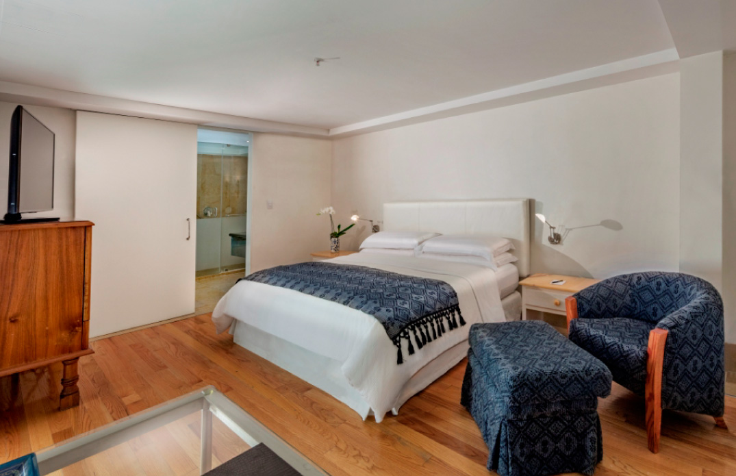 La One Bedroom Suite tiene todo para que descanse, una de las habitaciones de lujo en Puebla