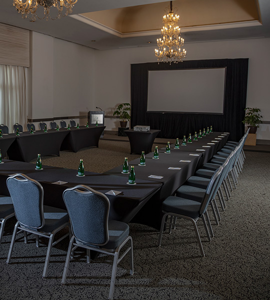 Salón de eventos en el hotel Presidente InterContinental Puebla