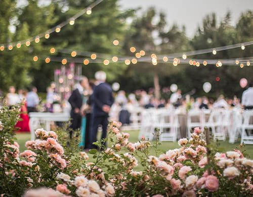 Celebration of social events in party venues in Puebla